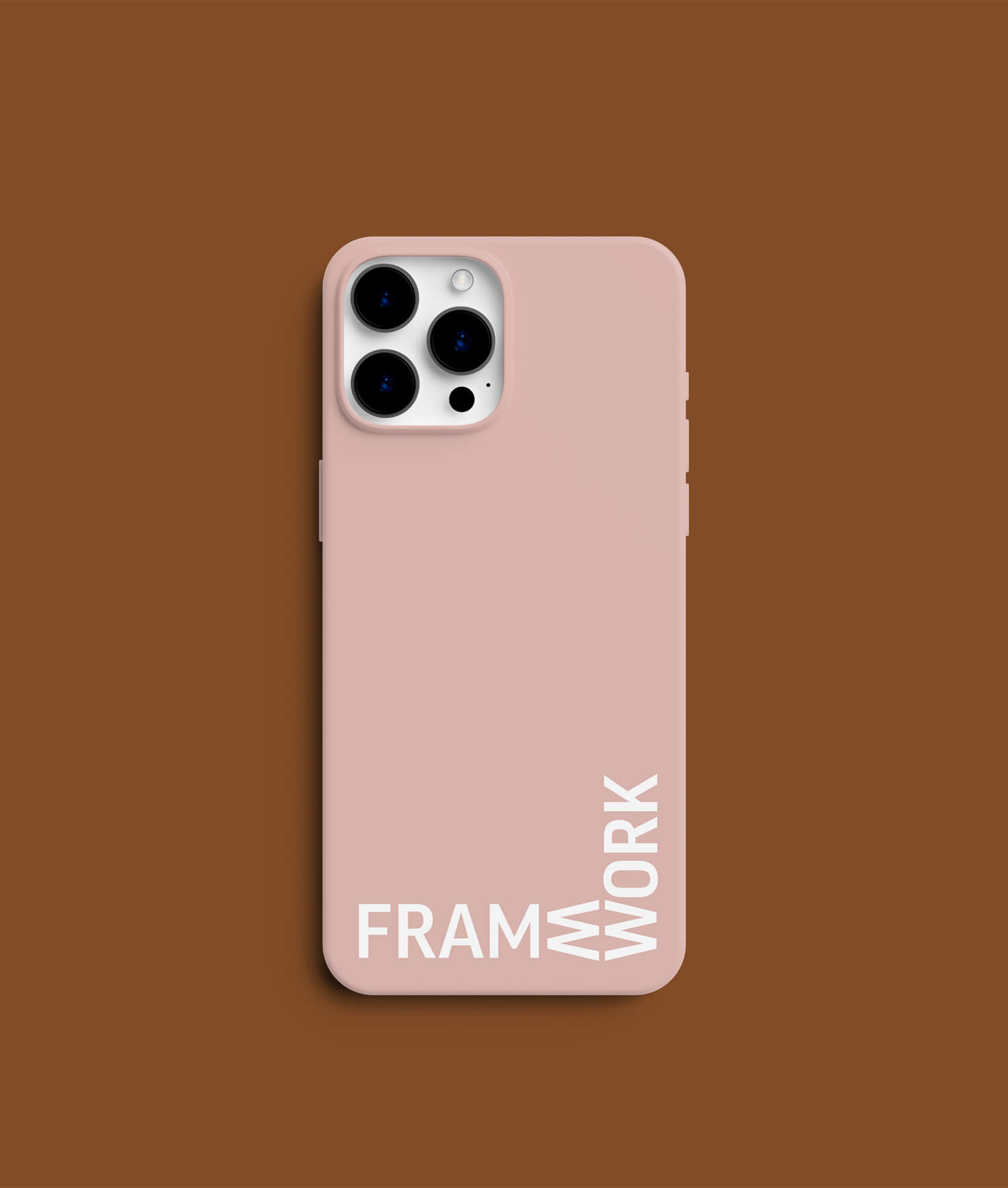 Framework branded mobile phone case