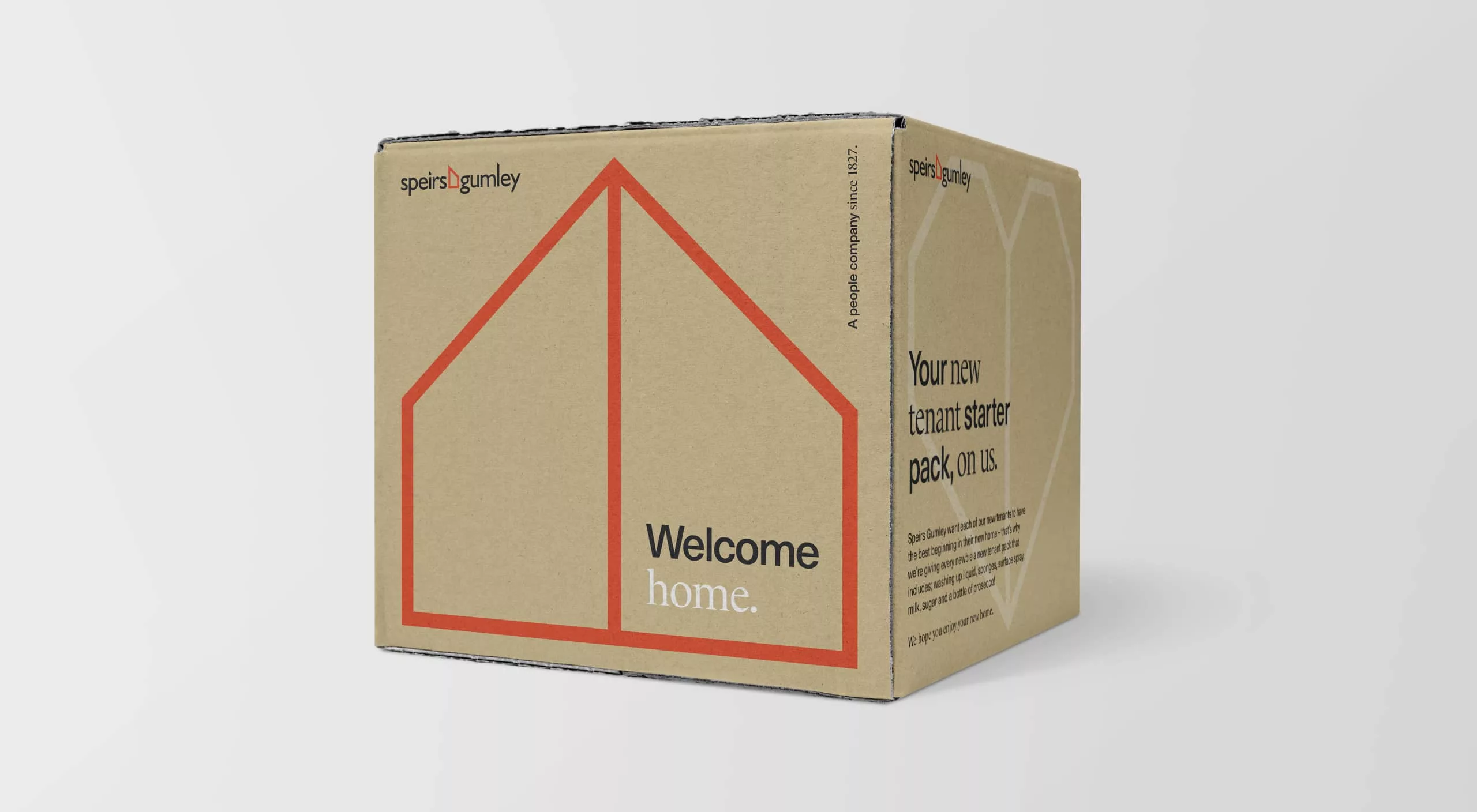 Speirs Gumley branded packaging